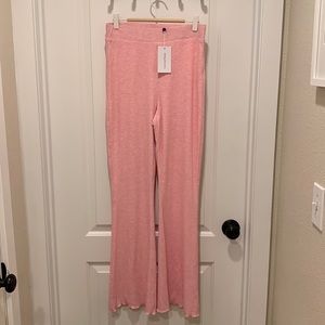 Lover and friends Edge flared ribbed pants